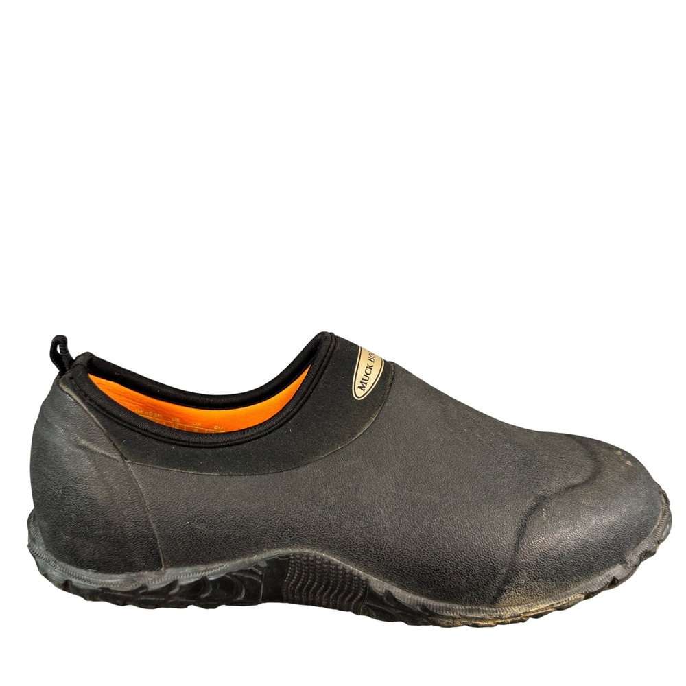 Muck Boot Co Muckster II Low Garden Shoes Black Mens 10 Waterproof Slip On